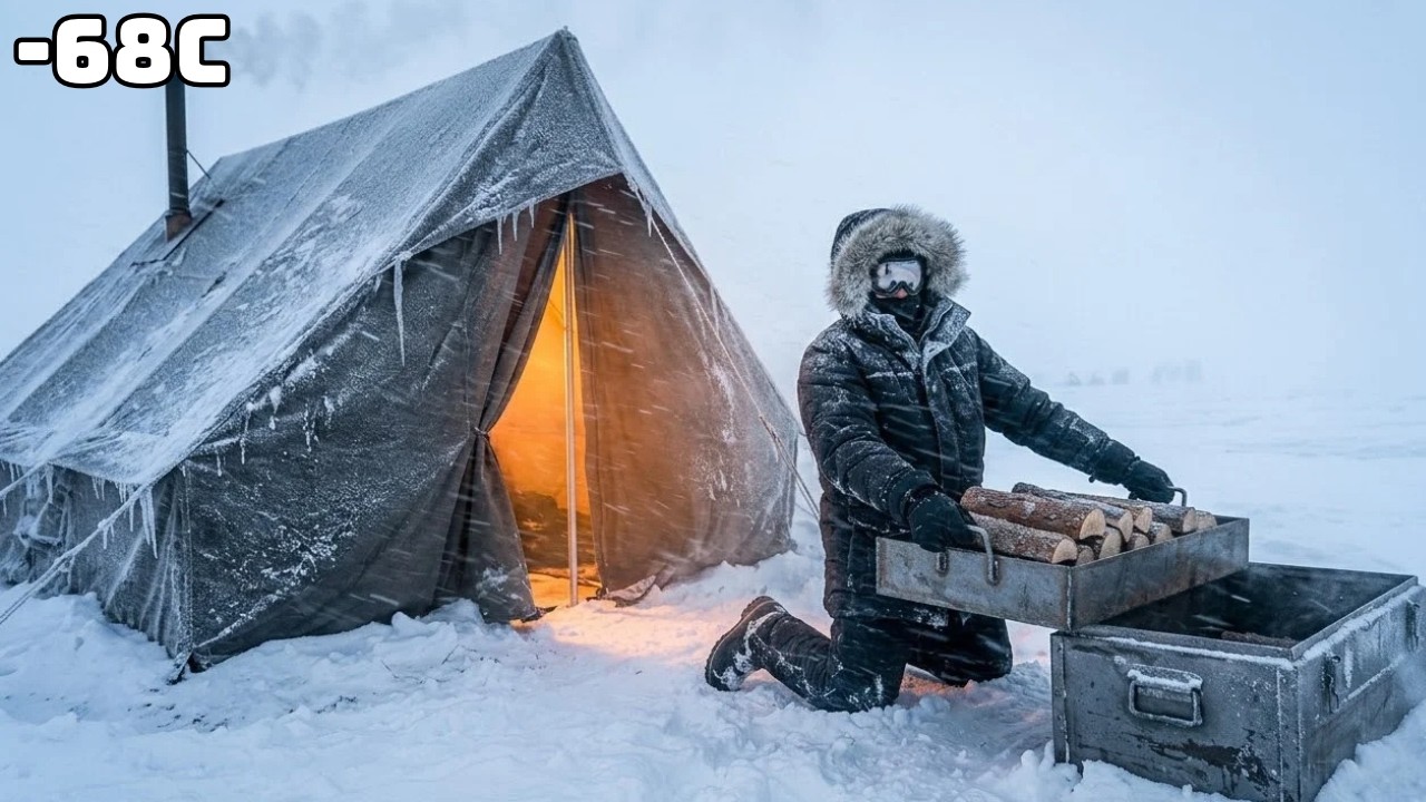 -69&deg;C Arctic Survival | A Night Beyond Human Limits