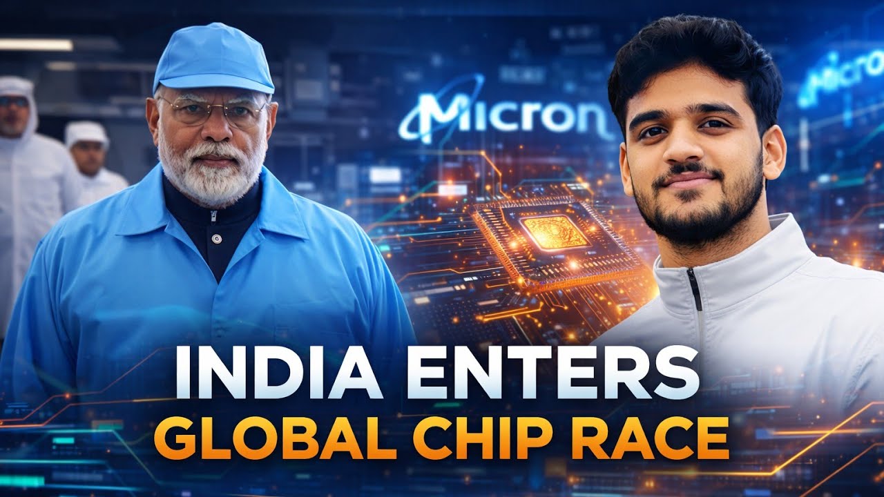 PM Modi Inaugurates Micron’s ₹22,500 Cr Semiconductor Plant #trending #semiconductor #explorepage