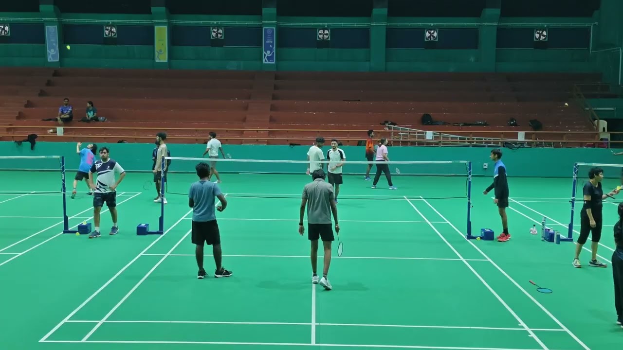 Badminton tournament doubles match (group stage) @IITBombay 31/01/2026