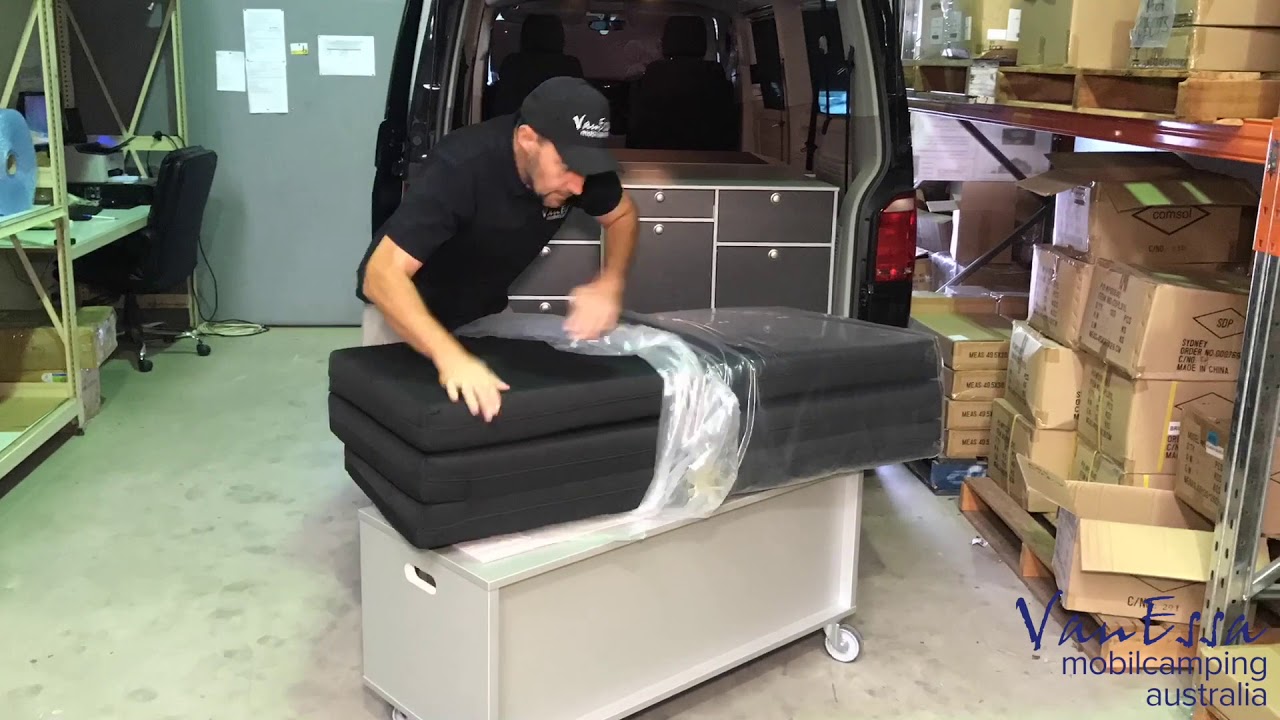 Переделка Volkswagen T6 Caravelle в кемпервэн за считанные минуты