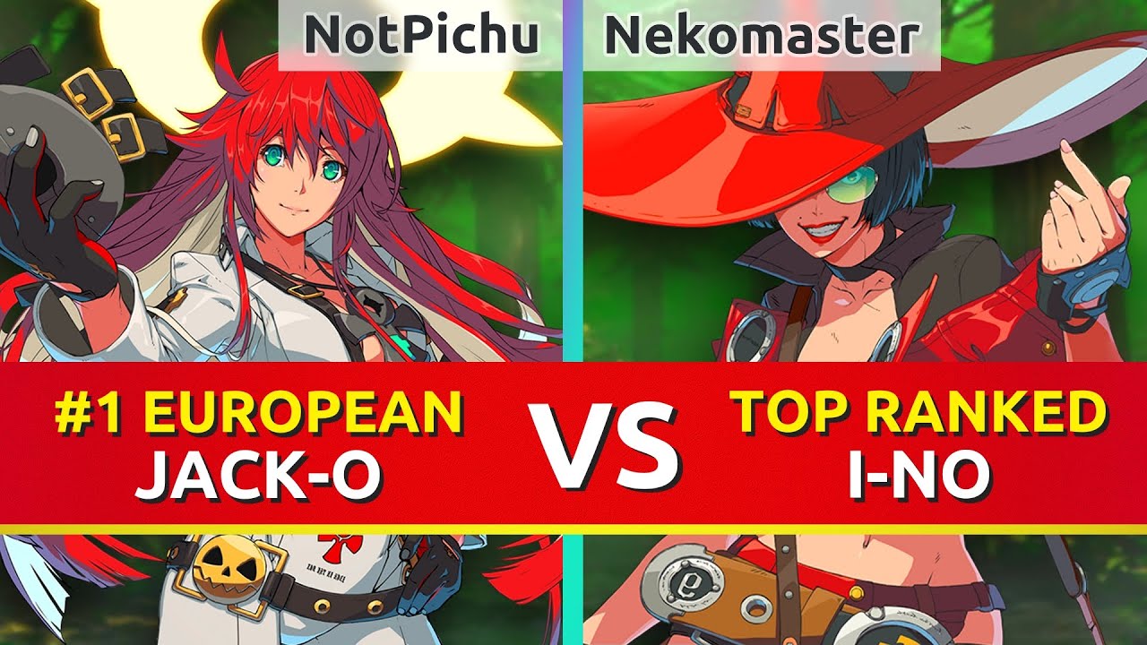 GGST ▰ NotPichu (#1 European Jack-o) vs Nekomaster (TOP Ranked I-no). Guilty Gear Strive
