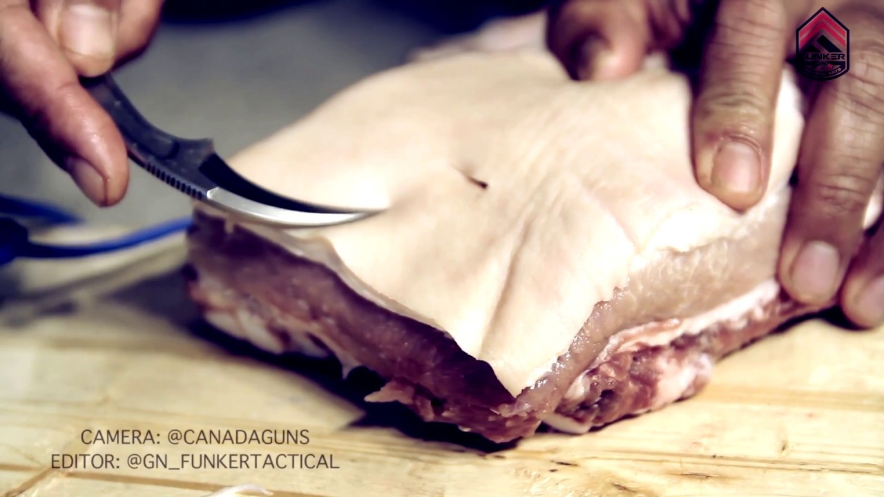 Karambit vs Real Flesh!  GRAPHIC WARNING!