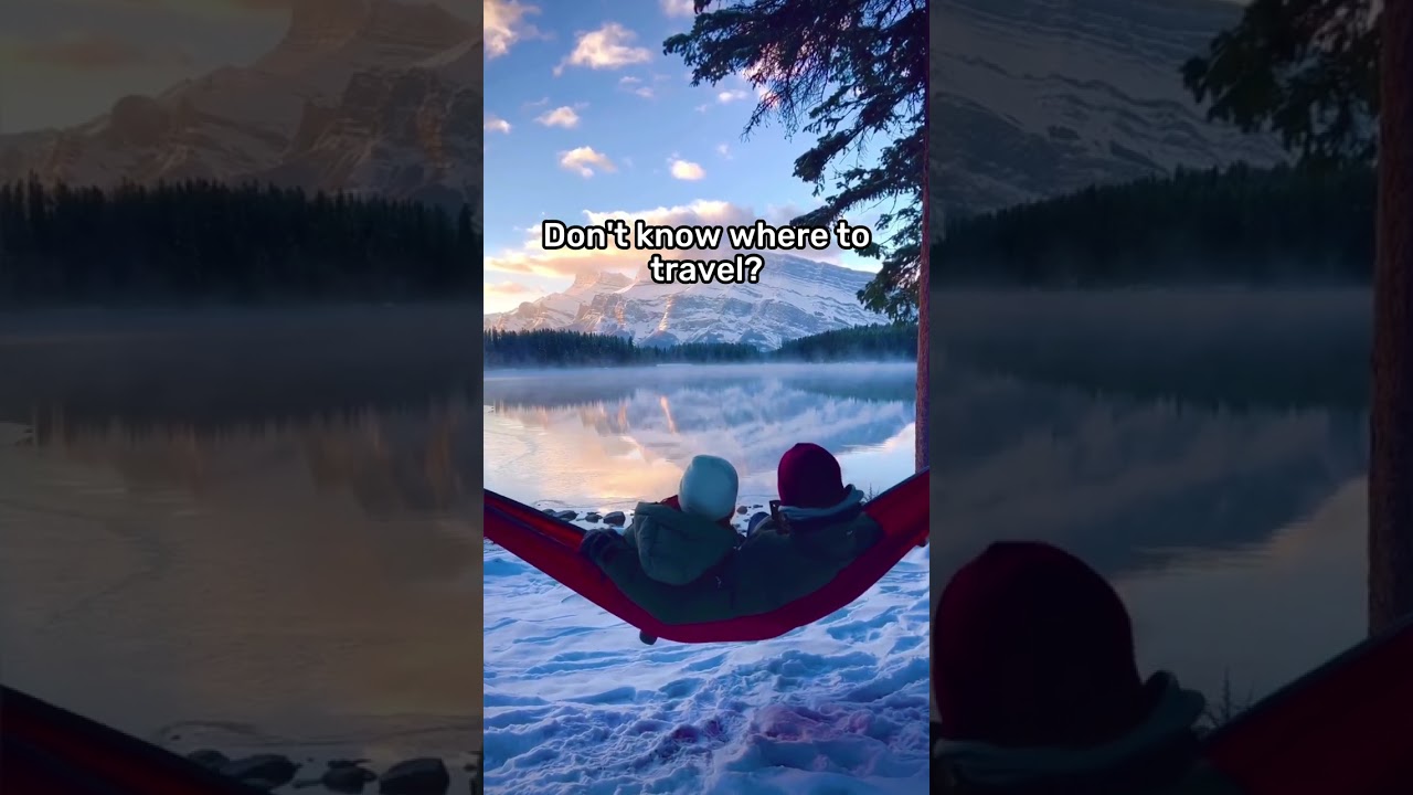 Don't know where to travel? 🤩