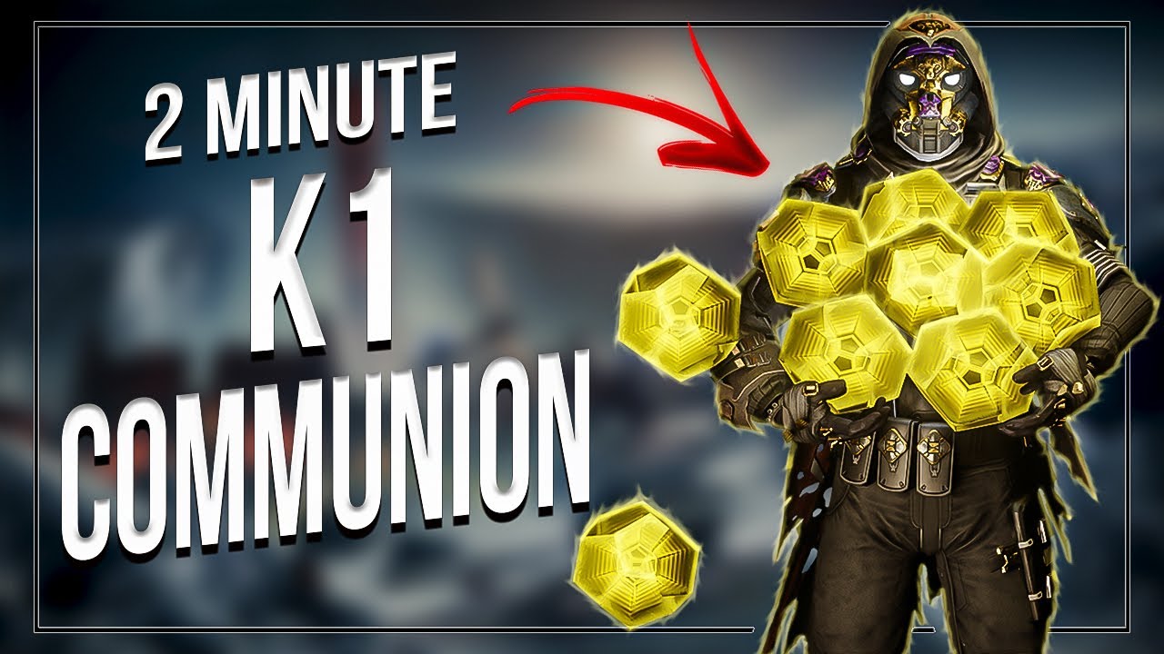 K1 Communion Legend Lost Sector farm in 2 minutes! - Destiny 2