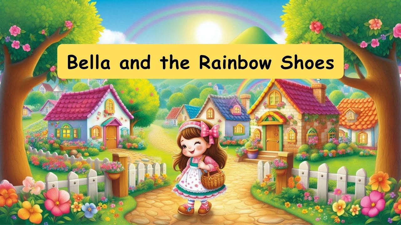 Bella and the Rainbow Shoes #kidsstory #storyforkidsinenglish #storytelling #bella #storyforkids