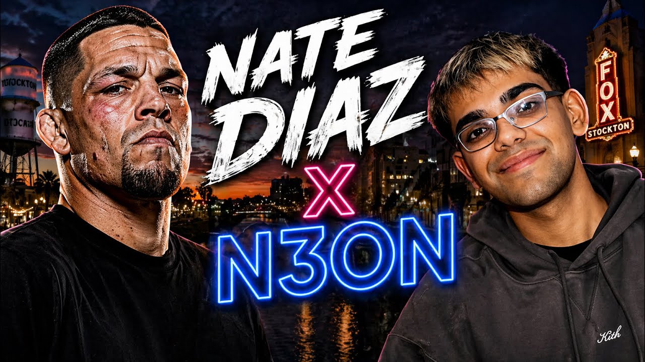 N3on comes to Stockton to train w/ Nate Diaz