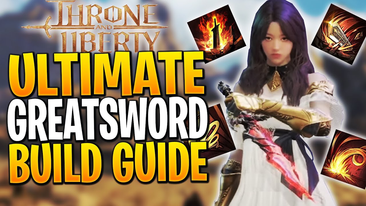 NEW Greatsword Dagger PVE Build! Throne and Liberty Greatsword Dagger Build