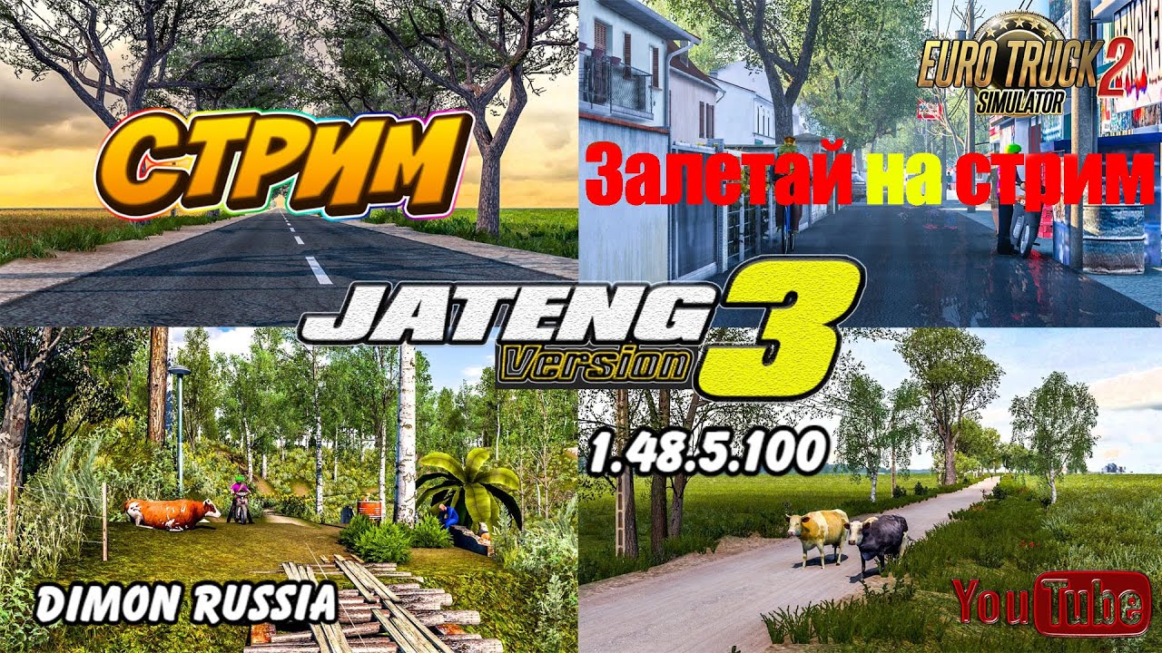 #stream 🔴 NEW JATENG V3 MAP REWORKED🚛#ets2news