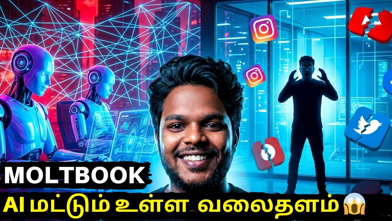 Moltbook – AI Agents Social Media Revolution | SATHEESH S2D | Tamil