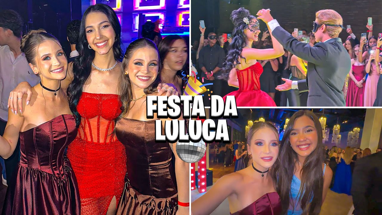 TUDO O QUE ROLOU NA FESTA DE 16 ANOS DA LULUCA! 🪩🎭