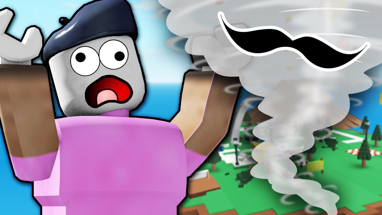 TORNADO DESTROYS MY MUSTACHE?? | Roblox