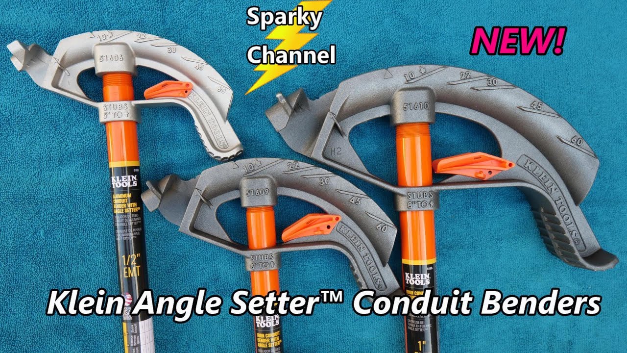 Klein Angle Setter Conduit Benders 1/2