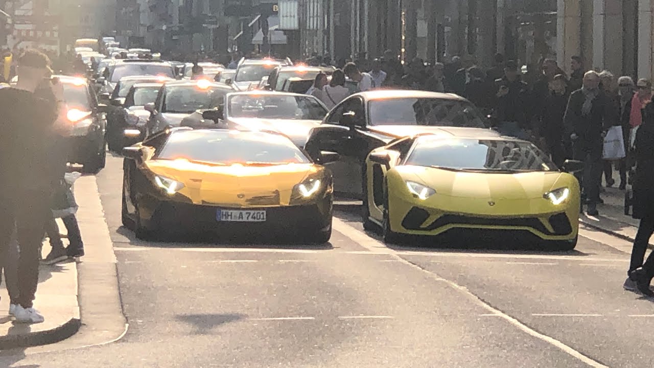 1 Day Of Supercars In Hamburg #25 (Simon Desue im Huracan, F-Type SVR, 488 Spider...)