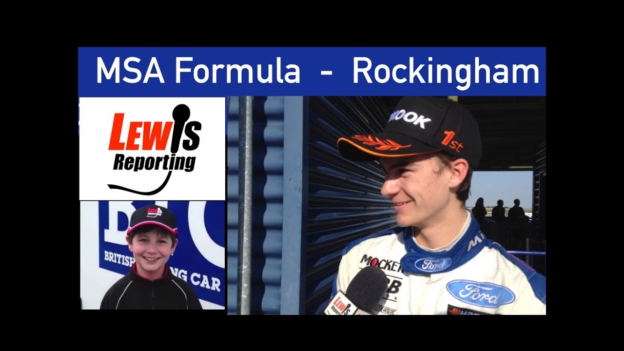 Coltan Herta - MSA Formula - Rockingham 2015