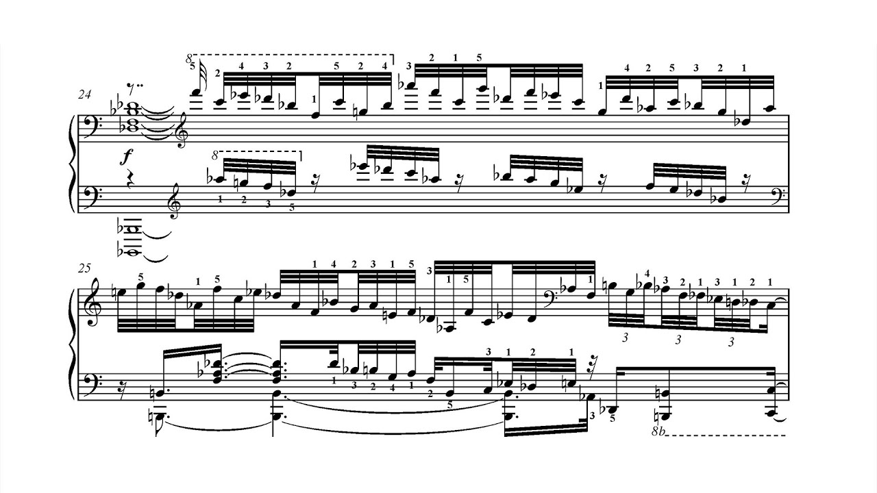 Nikolai Kapustin - Piano Sonata No. 9, Op. 78 (1995) [Score-Video]