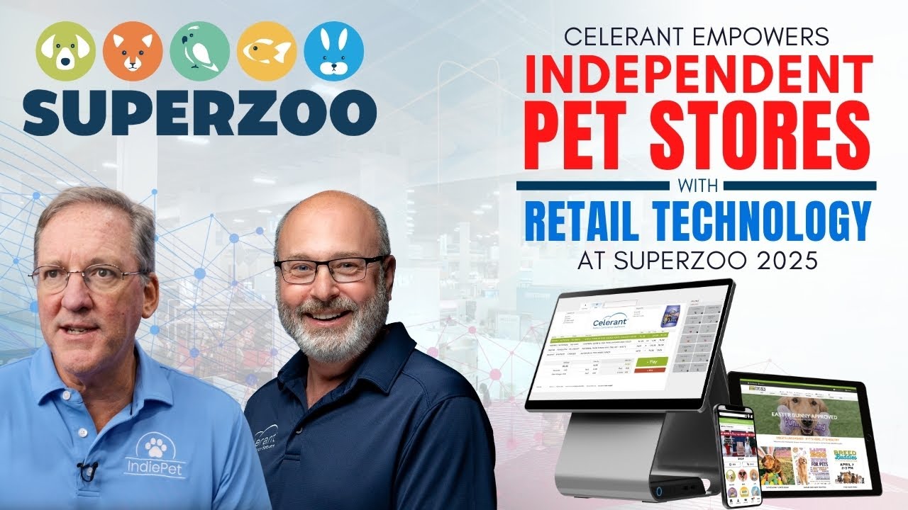 Celerant and IndiePet Empower Independent Pet Stores with #RetailTechnology at SuperZoo 2025
