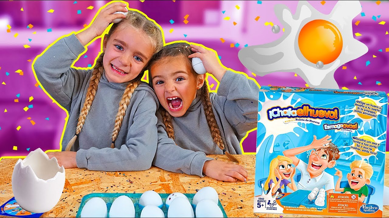 EL JUEGO de la RULETA de HUEVOS CHAFA el HUEVO 😂 🥚 Las Ratitas