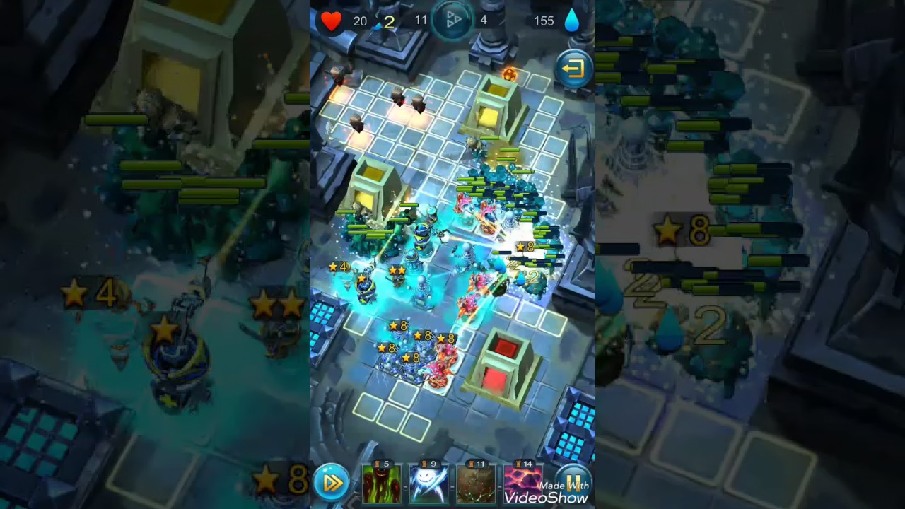 Prime World Defenders 2 Gameplay #8 - 20 rounds in one battle