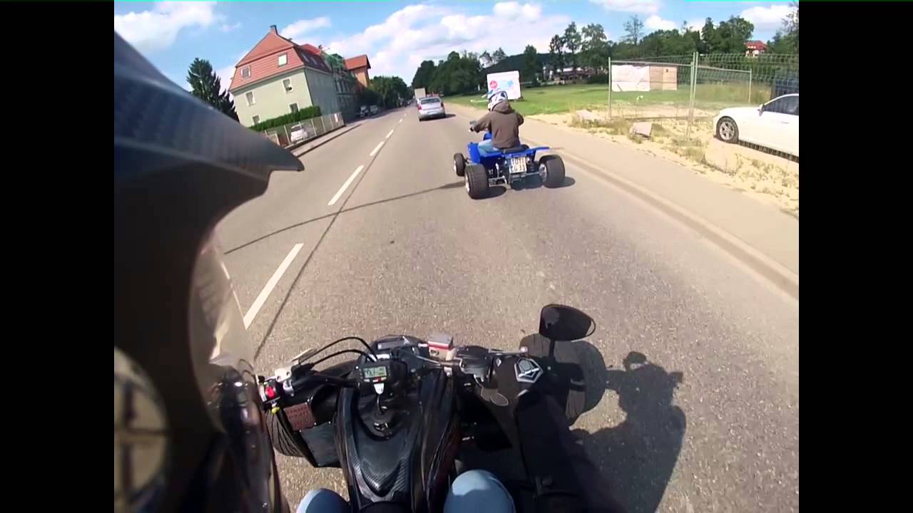 Fetzen !!! Yamaha Banshee + Yamaha YFM 700R SE