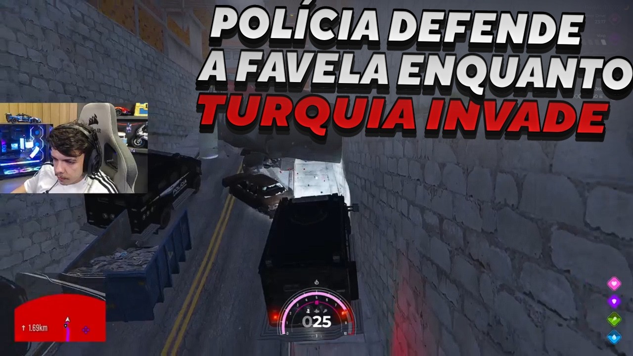 POL&Iacute;CIA DEFENDE A FAVELA ENQUANTO A TURQUIA INVADE -   BKINHO HYPE RP