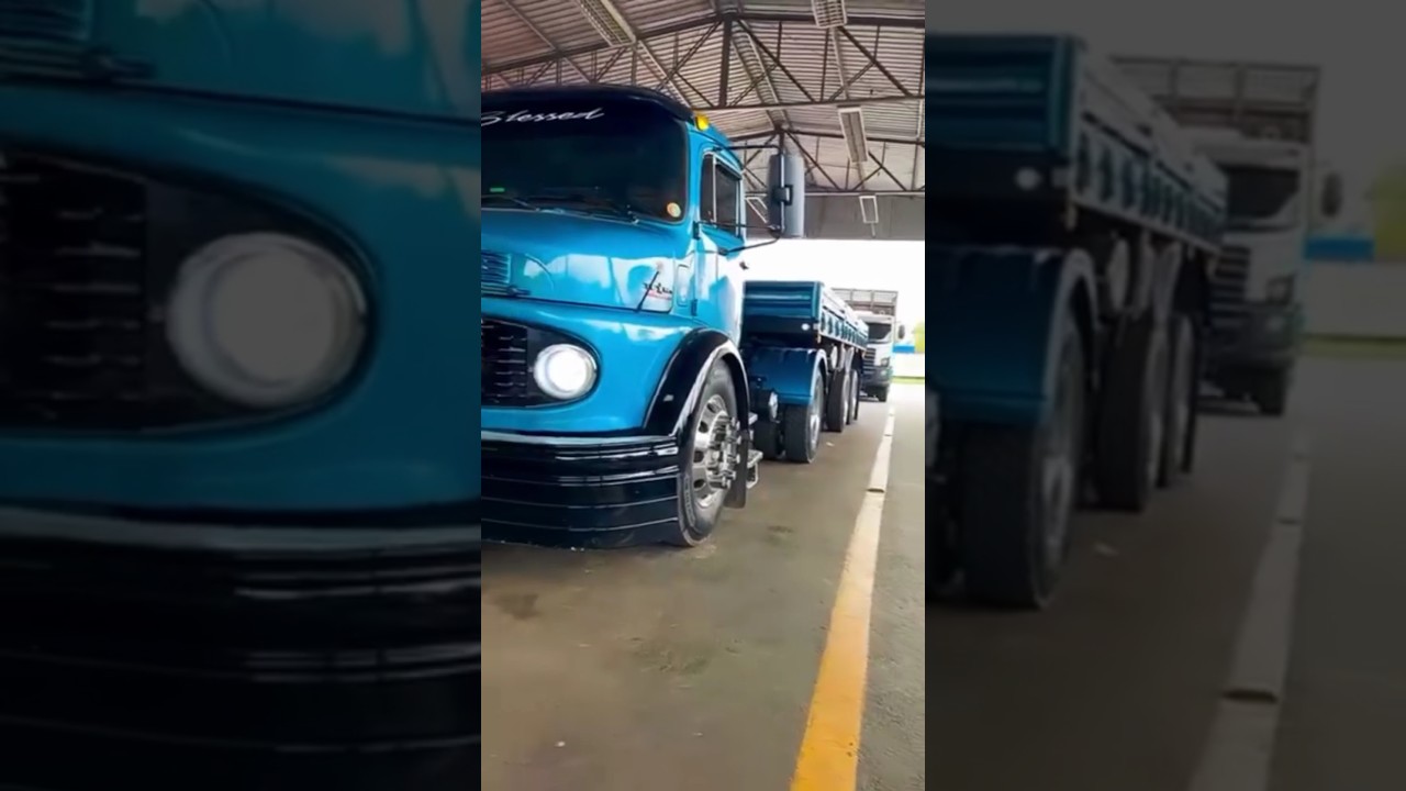 Mercedes Benz 1113 qualificado carreta 2 eixos raridade #caminh&atilde;o #truk #caminhoneiro #shorts
