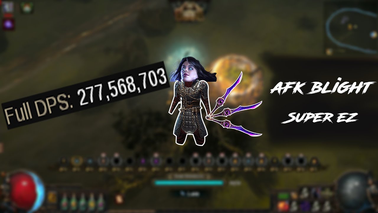 [POE 3.27] AFK Juiced Blight Ravaged - Chains of Command Voidforge