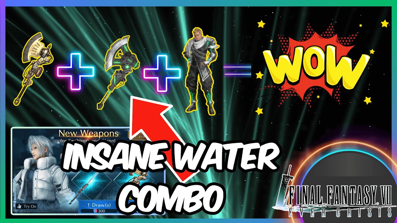 Are the NEW WATER weapons worth it? -FFVIIEC