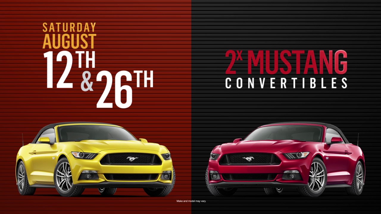 The Double Mustang Giveaway at MVG!