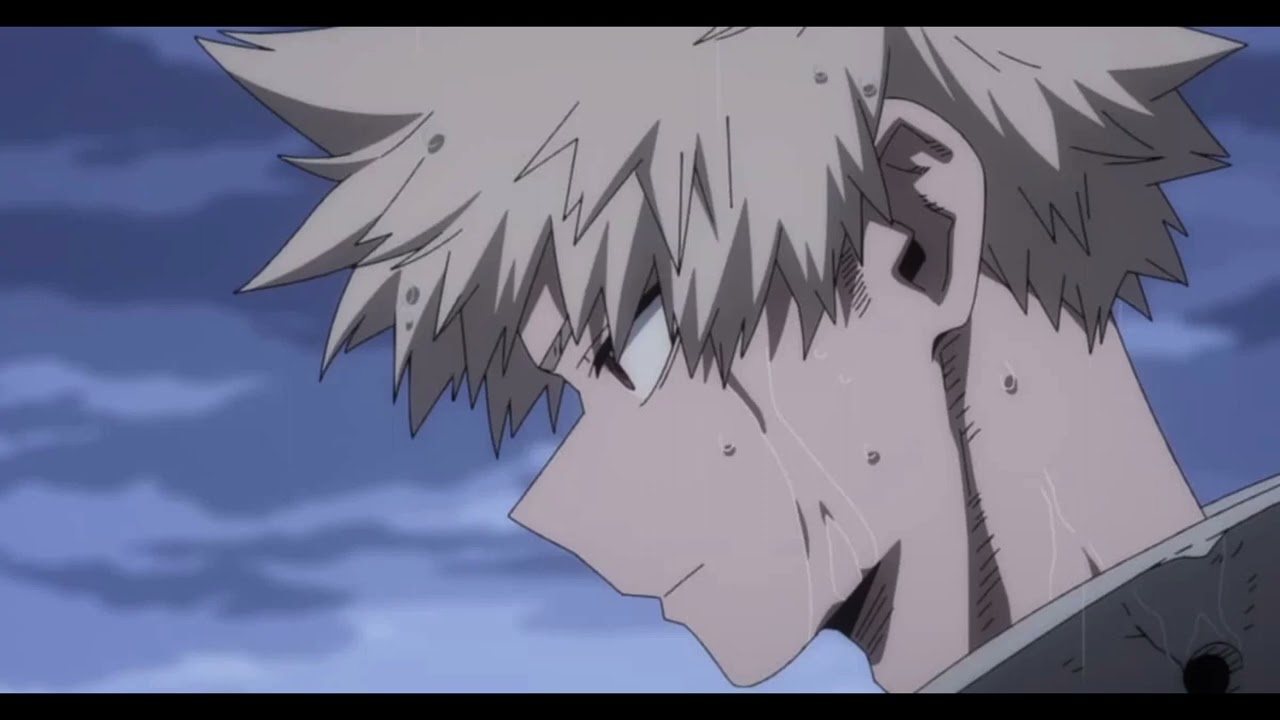 Bakugo's looking for hope, singing 