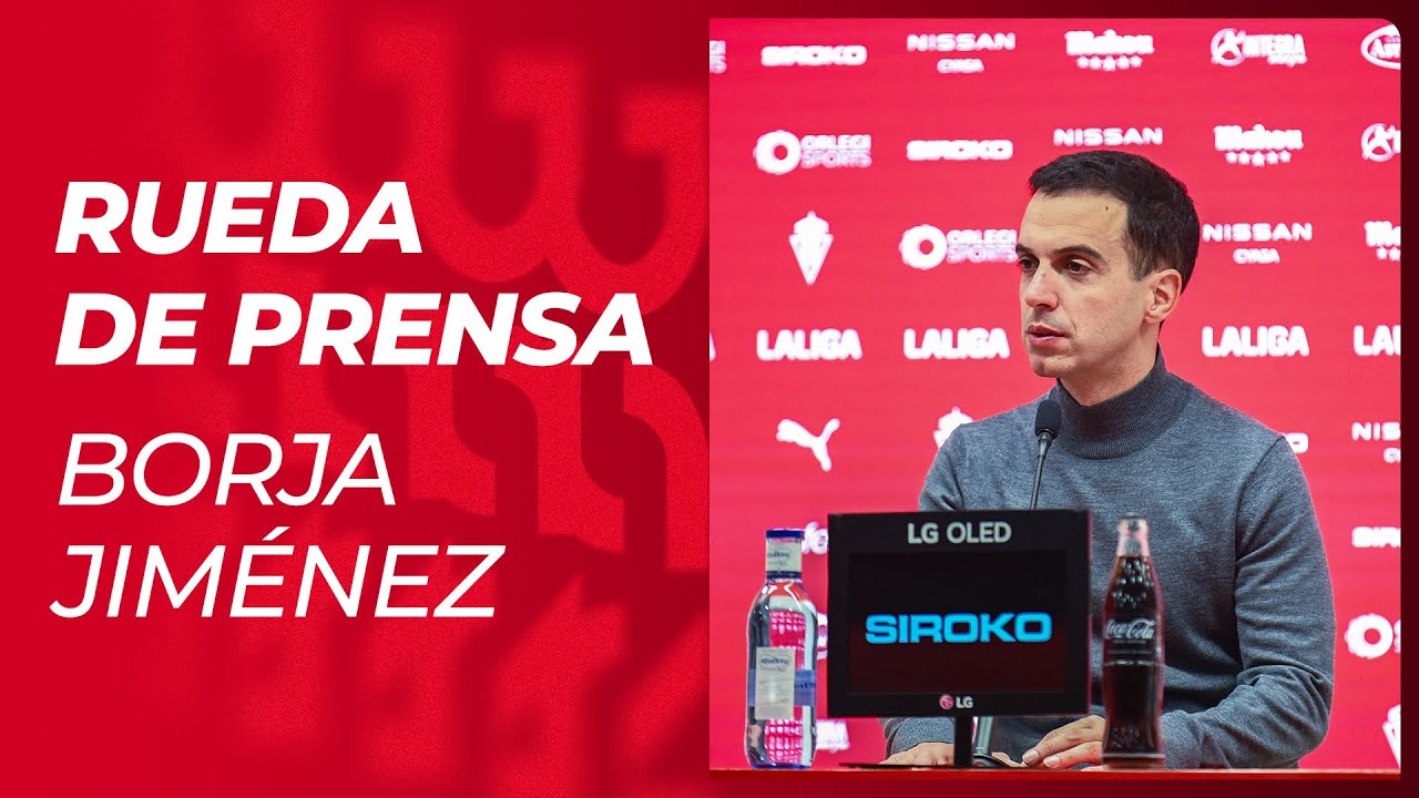 Habla Borja Jiménez (24/01/2026) | Real Sporting de Gijón