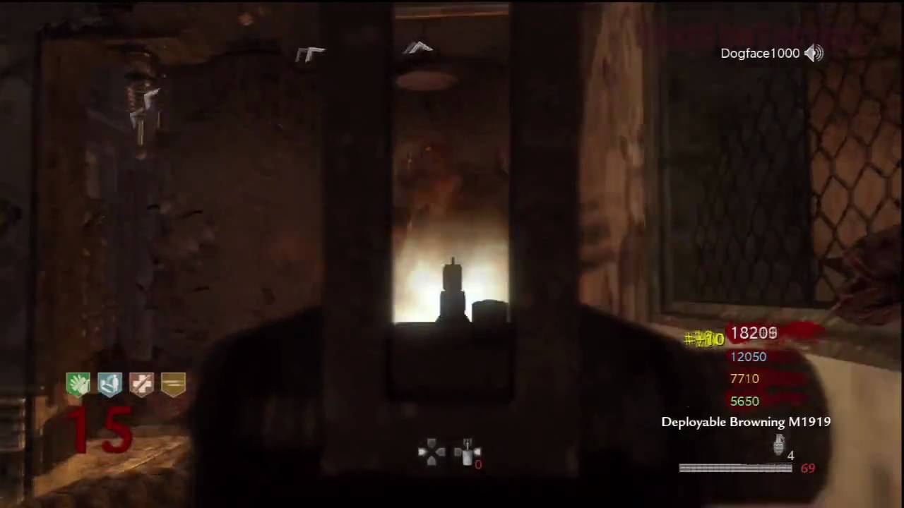 Call of Duty: World at War Nazi Zombies Zombie Verruckt 4-Player Strategy (Rounds 15-16)