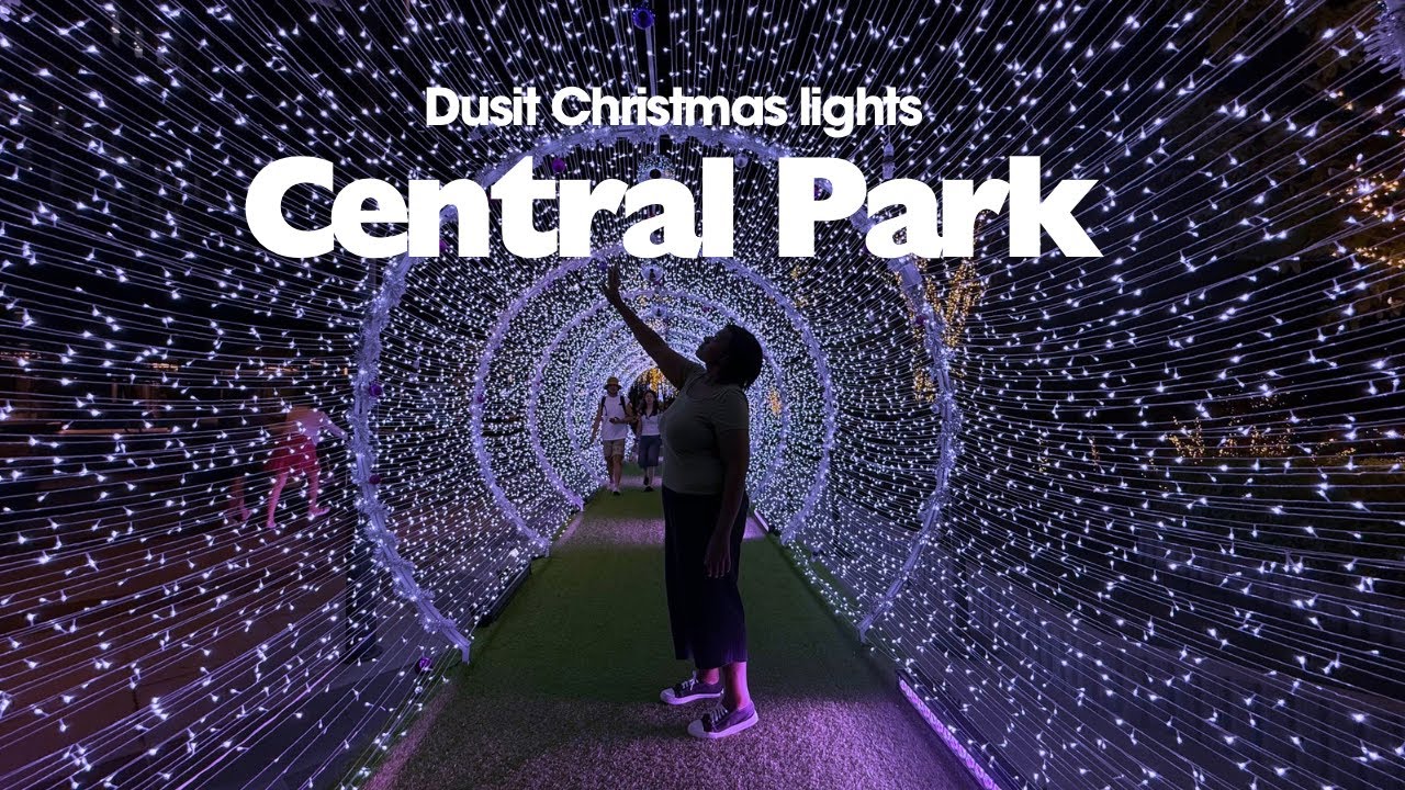 Life in Bangkok | Dusit Central Christmas lights,Shopping,Dinner,POPMART