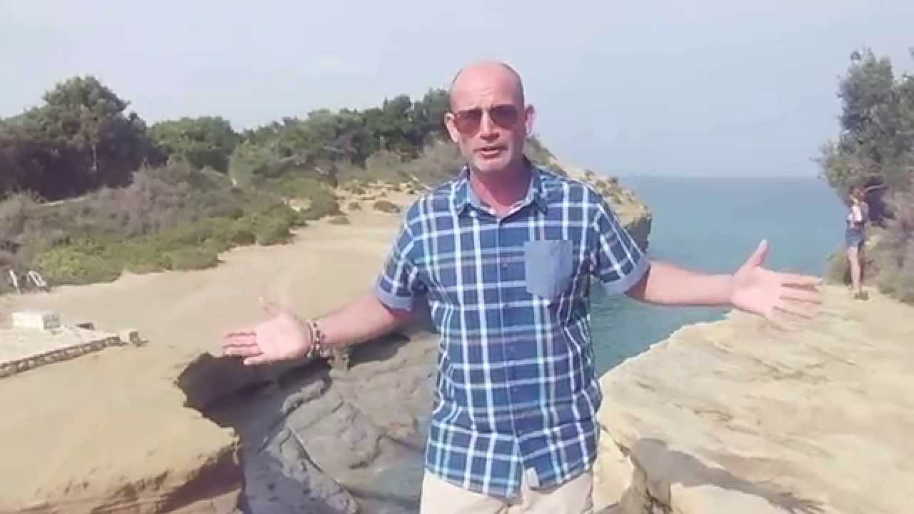 KCTV visit Canal D'Amour Peroulades, Sidari, Corfu, Korfu Kerkyra Greece