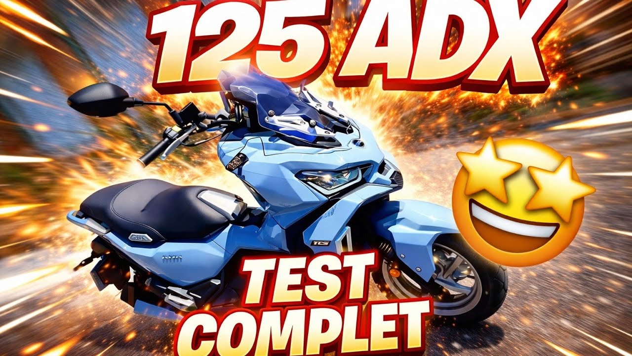 JE TESTE UN 125 SYM ADX 2023 ! (UNIQUE) UN DES MEILLEURS SCOOTER 2023 !