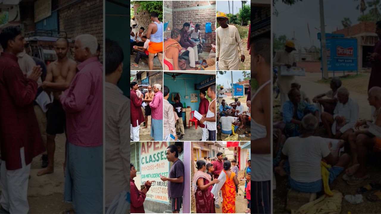 Jan suraj party campaign by Dr.P. Ashok #politics #jansuraaj #village #shorts