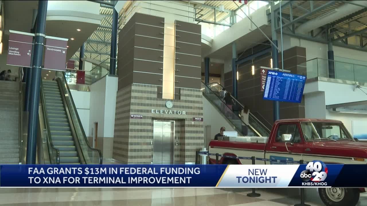 Northwest Arkansas National Airport to get $13 million in grant money