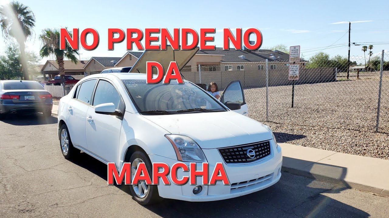 NISSAN SENTRA 2007 2012 2.0 NO PRENDE NO DA MARCHA PROBLEMA DEL INMOVILIZADOR Y CHIP DE LA LLAVE 🔑