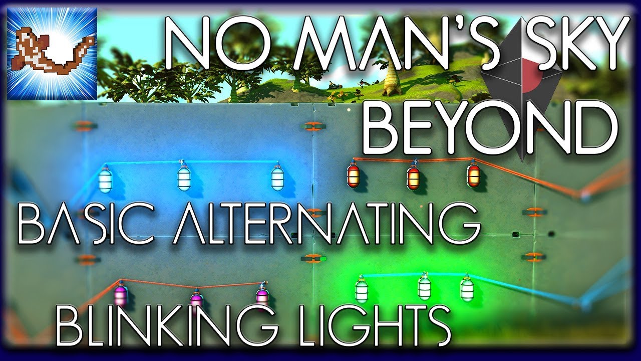 Basic Alternating Blinking Lights! - No Man's Sky Beyond Tutorial