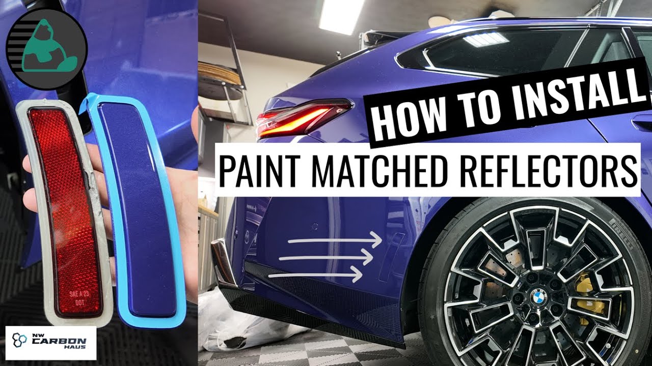 Paint Matched Reflectors | NWCarbon Haus
