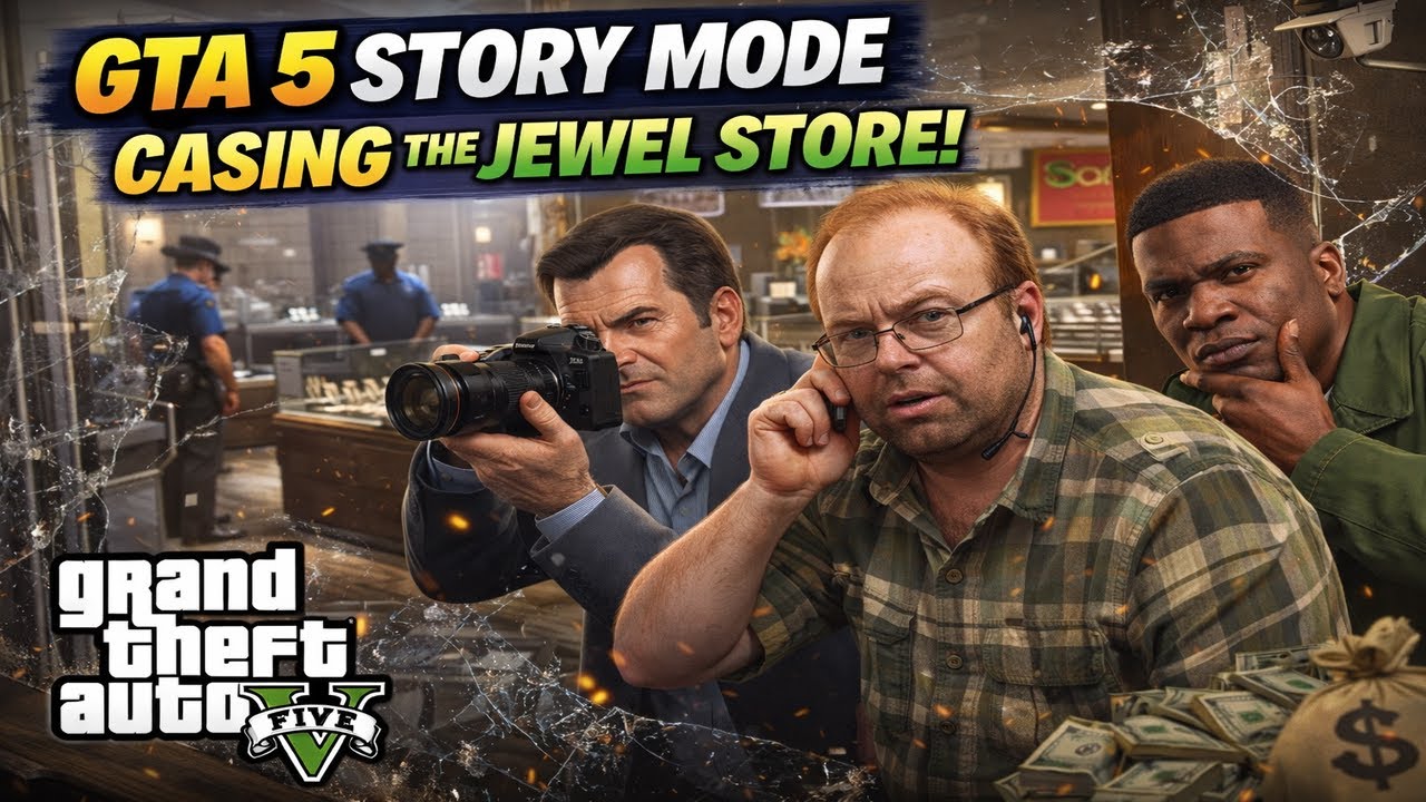 Planning the Perfect Jewelry Store Robbery in GTA 5