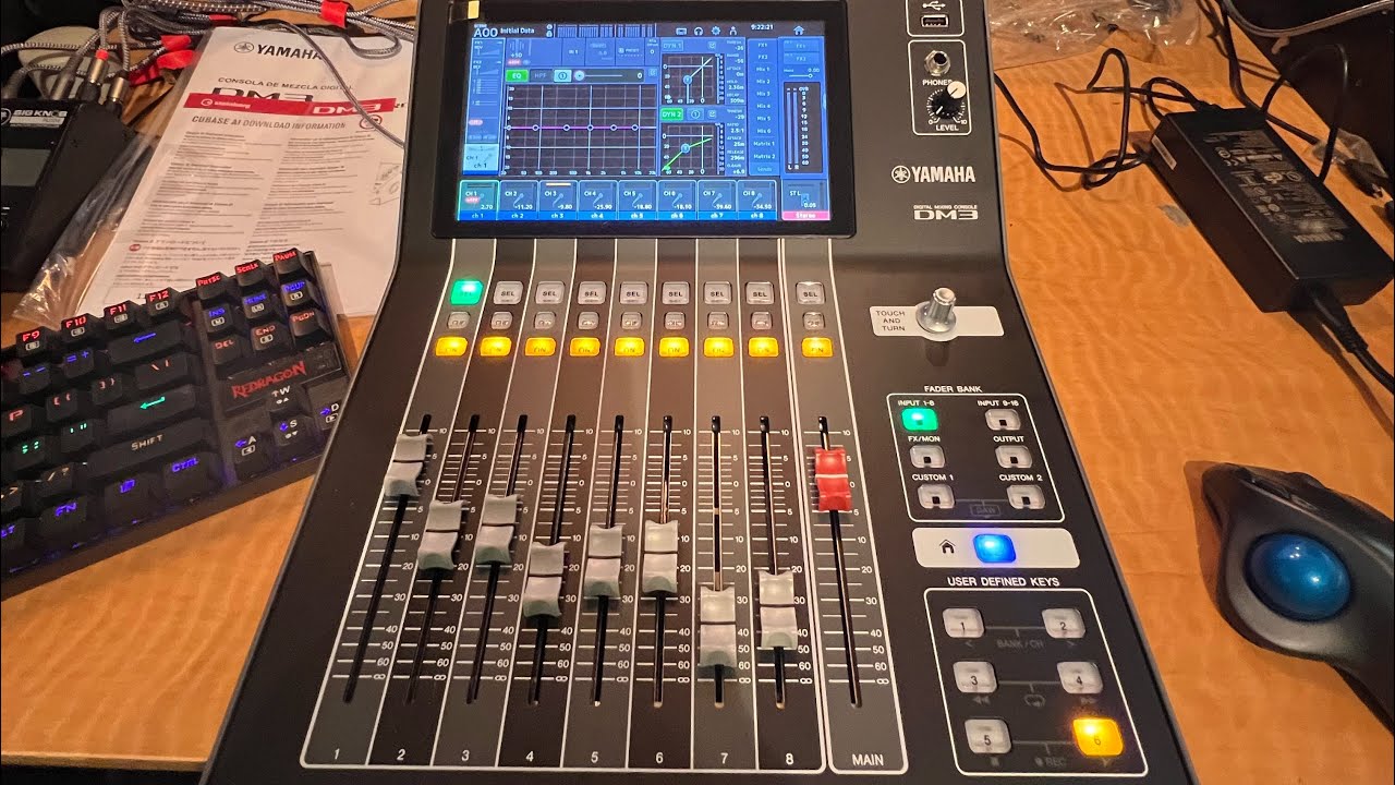Yamaha DM3 First look and Unboxing