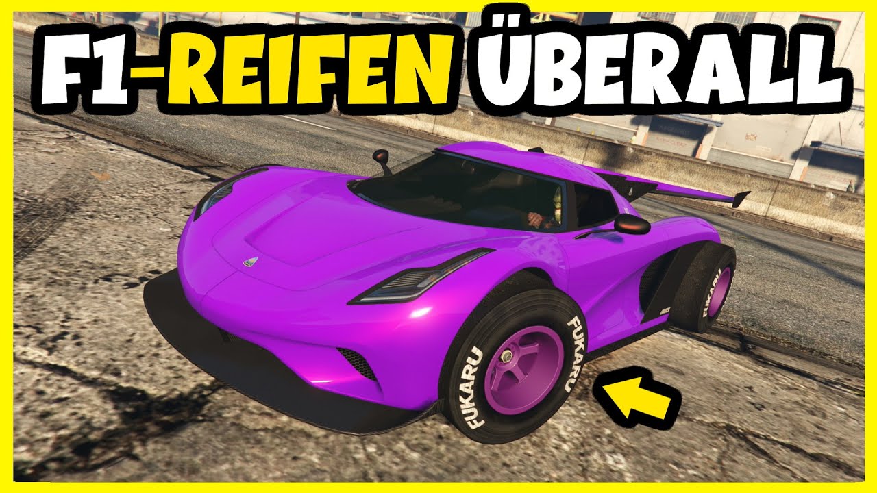 🚨 F1 REIFEN AUF JEDES FAHRZEUG BEKOMMEN! - SCHNELL & EINFACH - GTA ONLINE GLITCH 🚨