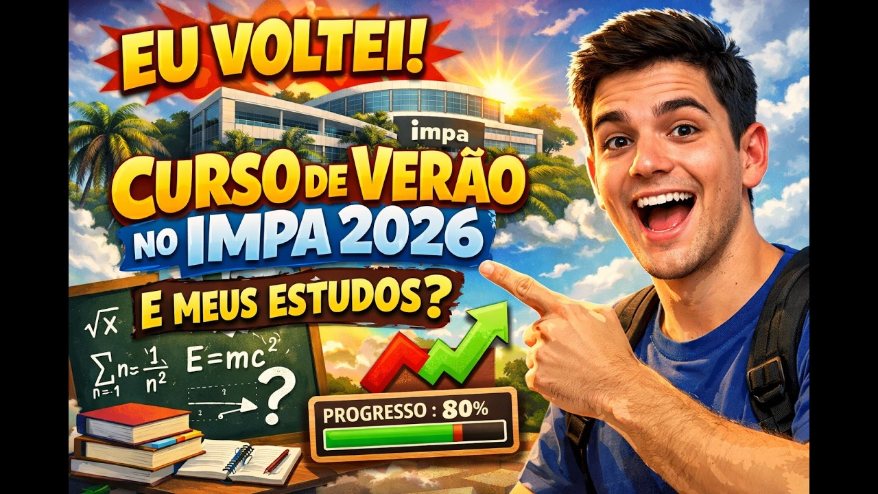 Como o IMPA mudou meus estudos, mesmo depois de voltar pra casa!