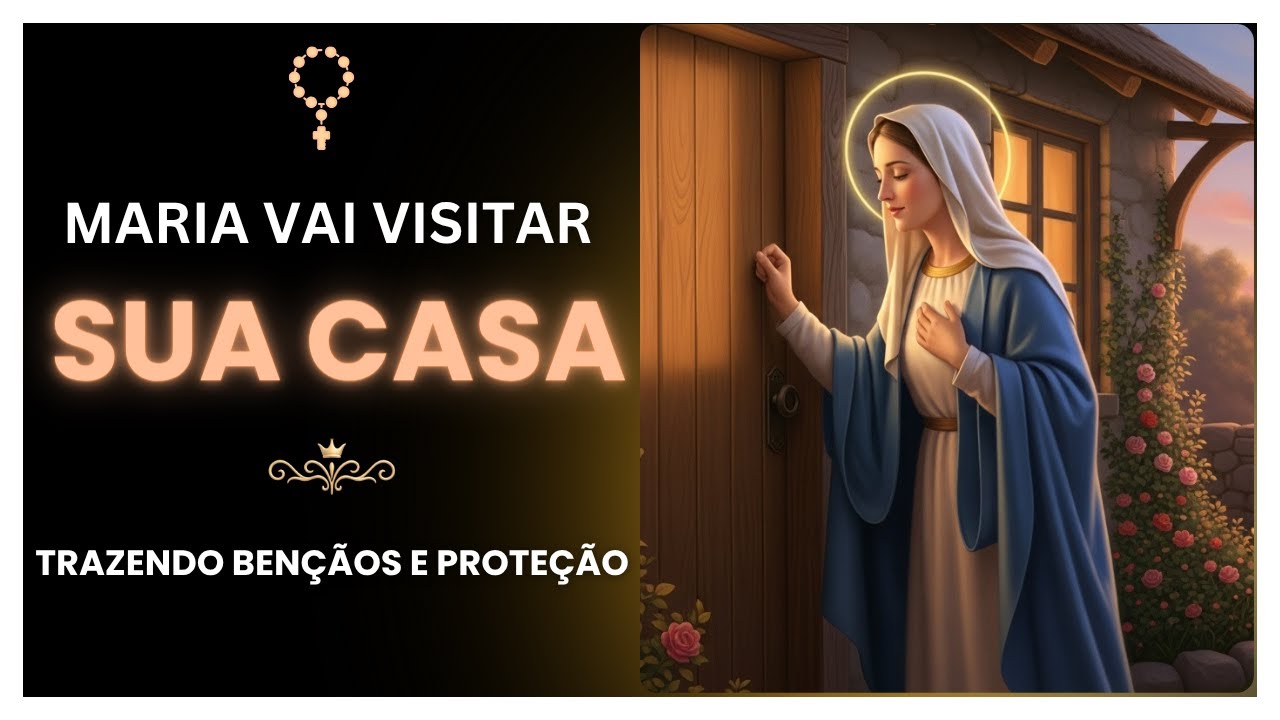 Maria vai visitar sua casa hoje! A ORAÇÃO QUE DERROTA O MAL