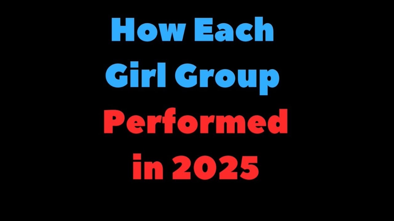 ТОП-20 женских K-POP групп на 2025 год (на основе наших чартов)