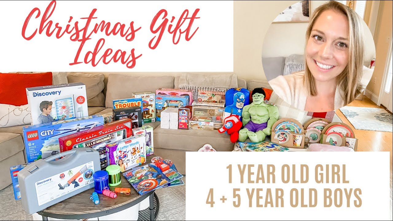 BLACK FRIDAY DEALS | WHAT I GOT MY KIDS FOR CHRISTMAS | GIFT IDEAS FOR 1 YO GIRL & 4 + 5 YO BOYS