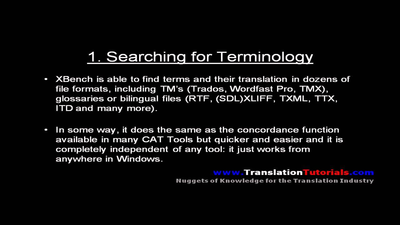 Apsic XBench -- Intro Slides