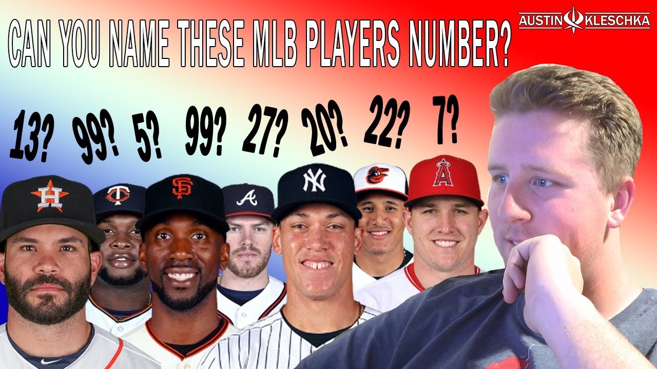 DO YOU KNOW THESE MLB PLAYERS NUMBERS? | Kleschka Quiz Time