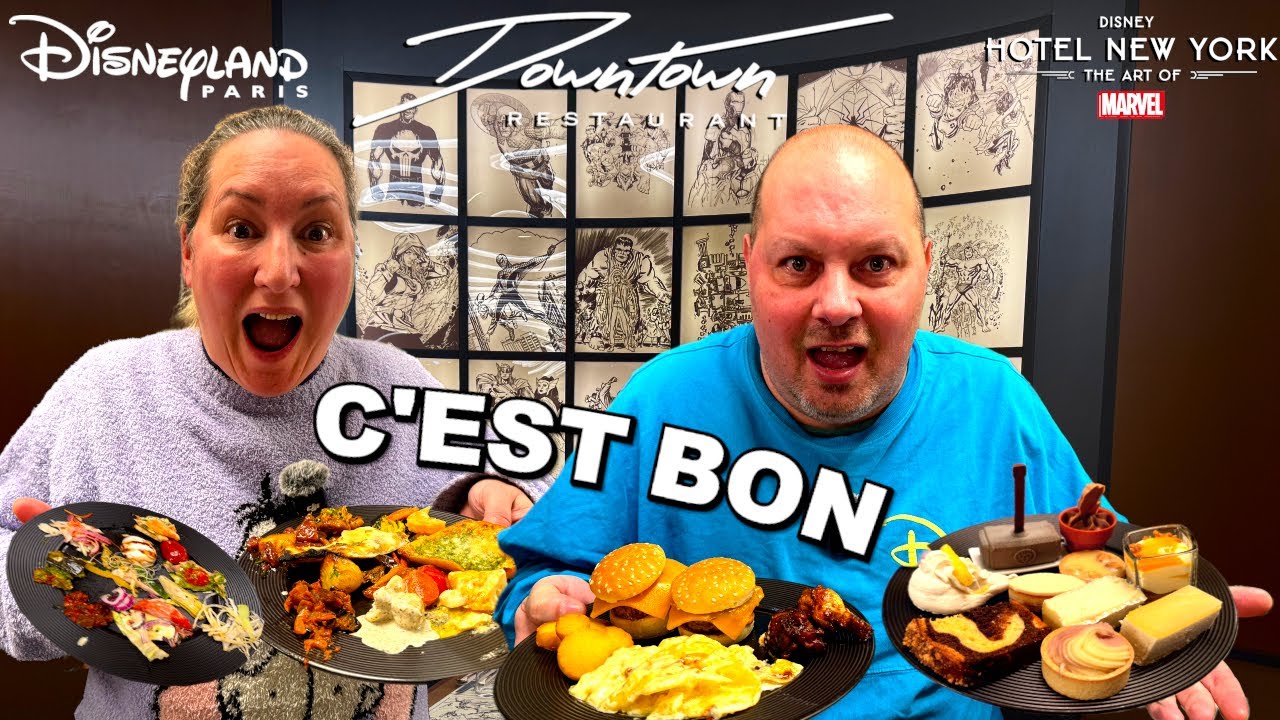 DOWNTOWN LE MEILLEUR RESTAURANT A VOLONTE DES HOTELS A DISNEYLAND PARIS
