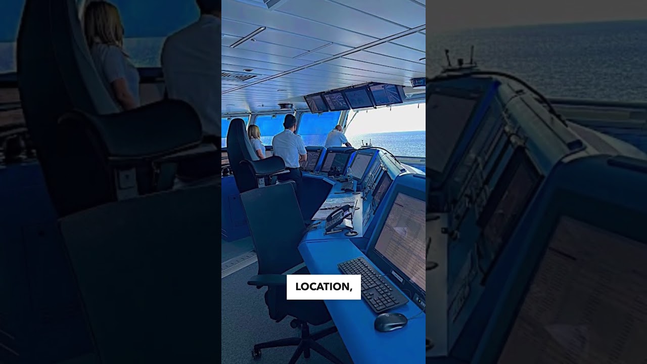 Cruise Ship Bridge Tour, EXCLUSIVE Behind-the-Scenes Look 👀